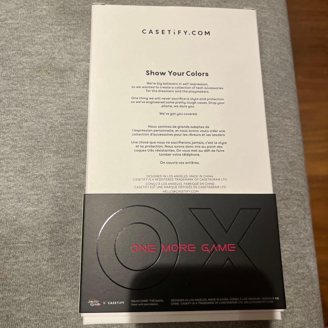 CASETiFY iPhone17 pro max 用ケース イカゲーム