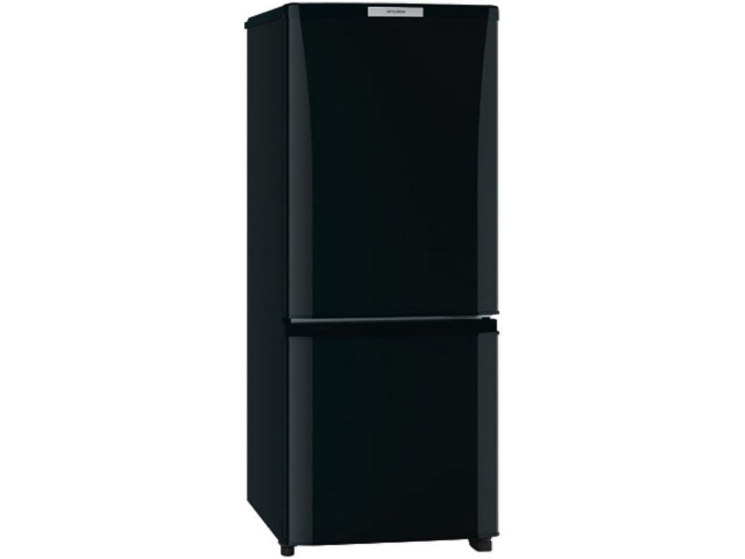 【美品】三菱 MR-P15W-B ブラック 冷蔵庫 146L