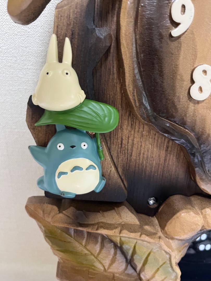 となりのトトロ 掛け時計 メロディ付き トトロ M837N 4MJ837MN06