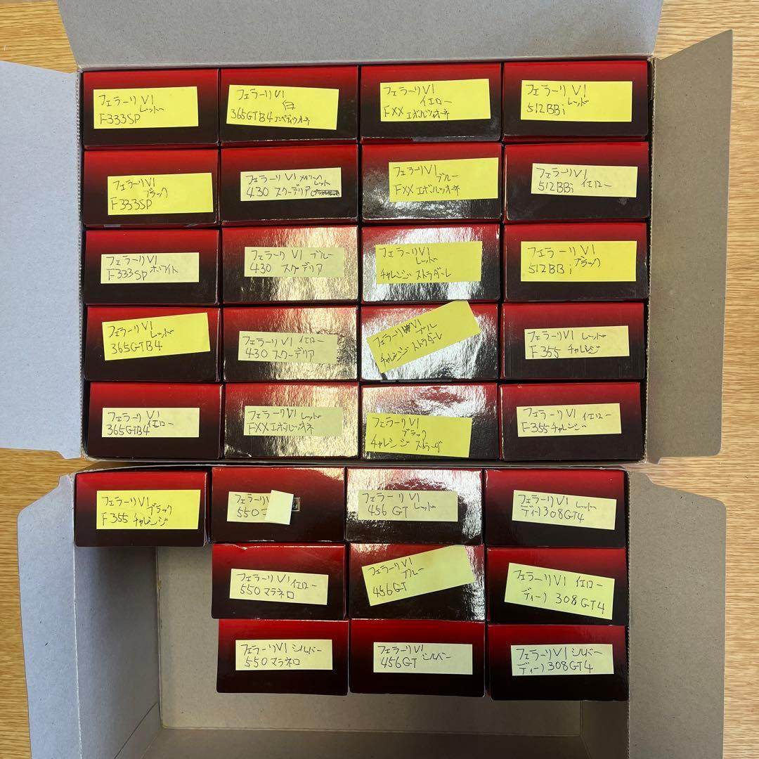 京商　フェラーリミニカーCollectionVI 10車種30台ラスト１セット