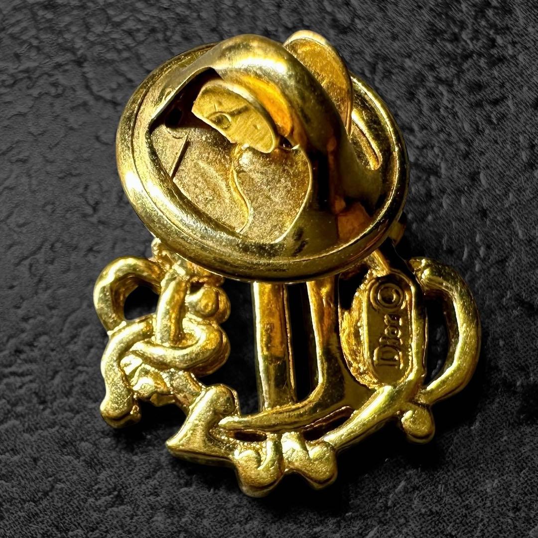 アクセサリー Christian Dior Logo emblem brooch