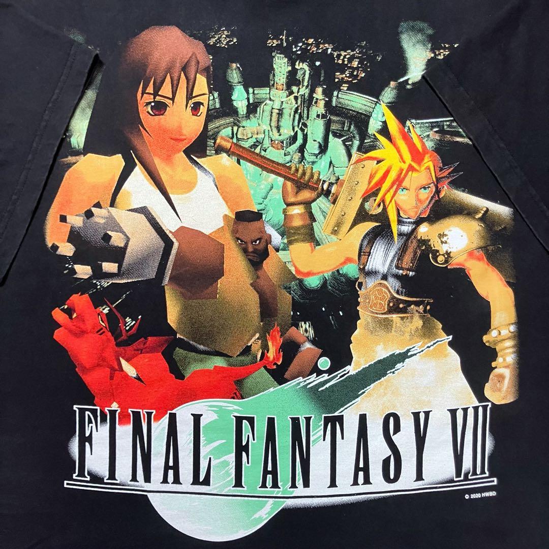 【XL】ファイナルファンタジー7 FF7 両面 アニメ ゲーム Tシャツ