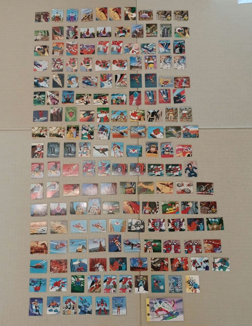 ゲッターロボ トレーディングカード166枚とファイルセット