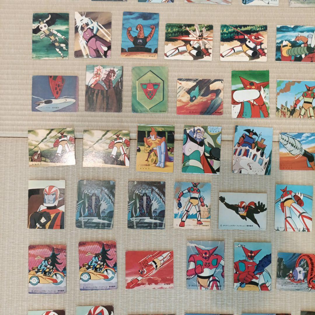 ゲッターロボ トレーディングカード166枚とファイルセット