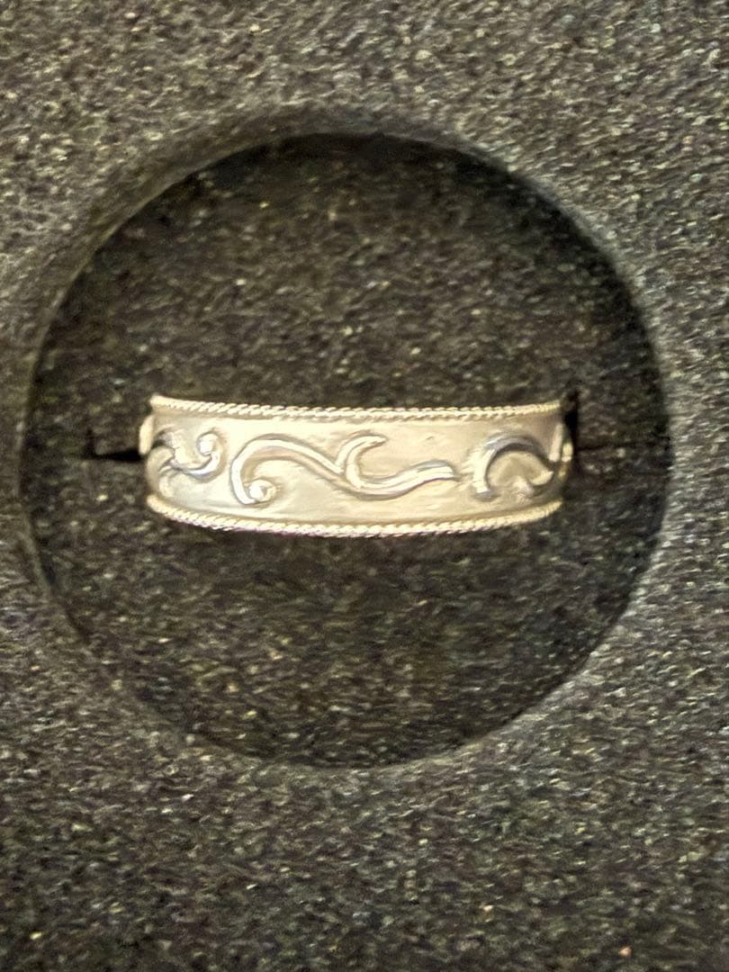 GSTV PT990フルエタニティーリング唐草プラチナ99