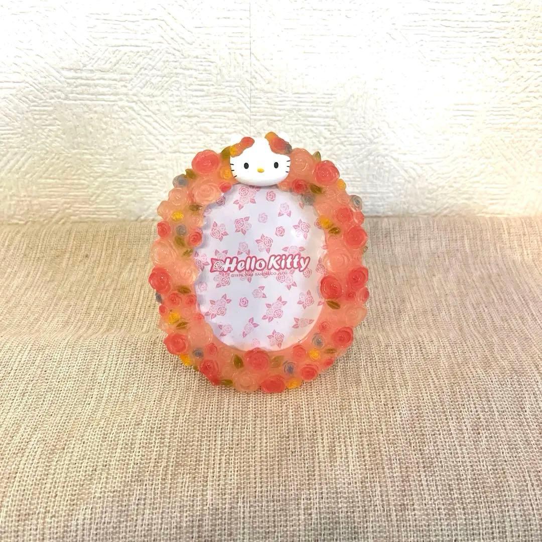 レア‼️ 美しいキャンディーカラーキティ フォトフレーム ミニバラ