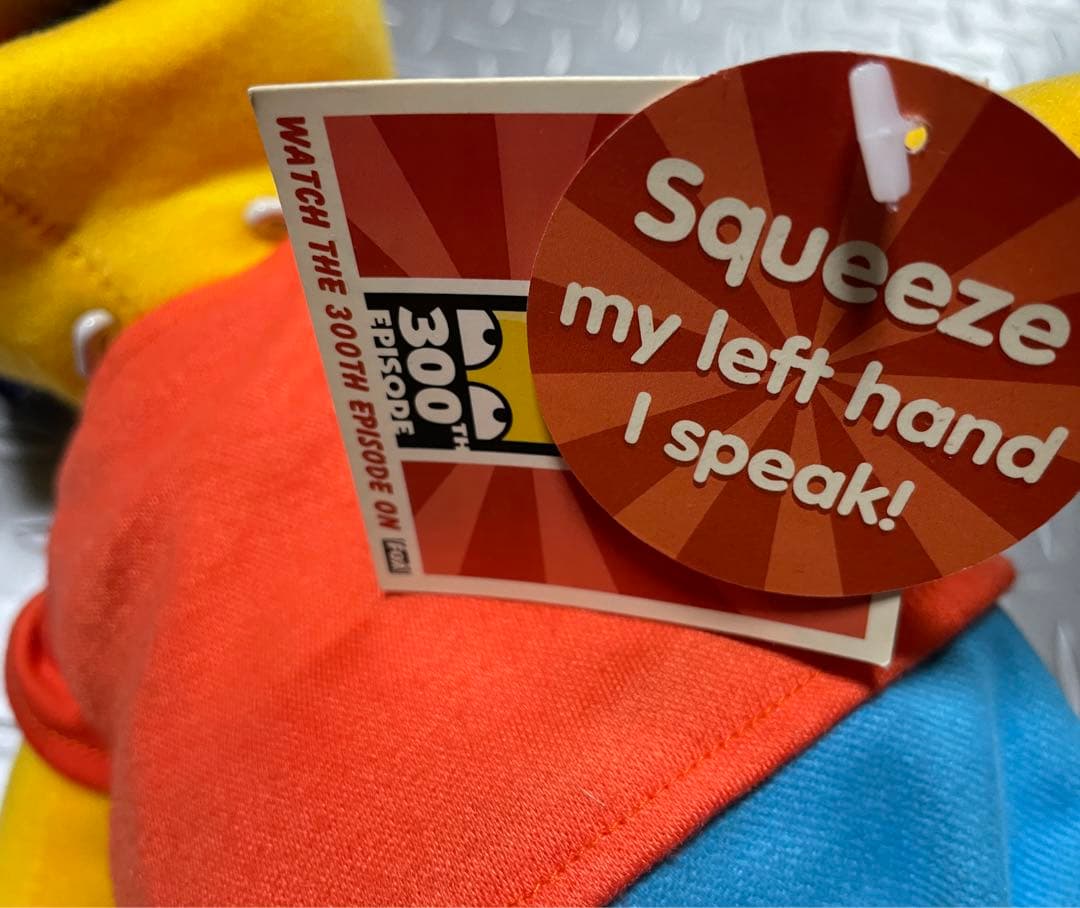 シンプソンズ　バートぬいぐるみ