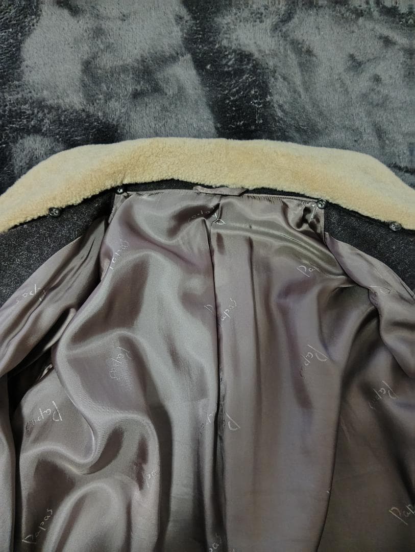 Papas ウールブルゾン 48