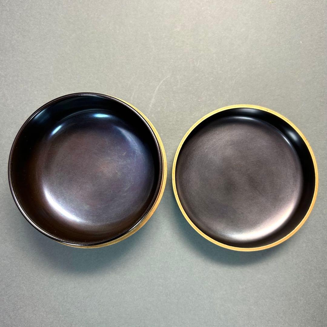 棗　『村田宗覚　笹蒔絵』　惺斎好写　平棗　お茶道具　茶道　共箱　工芸品