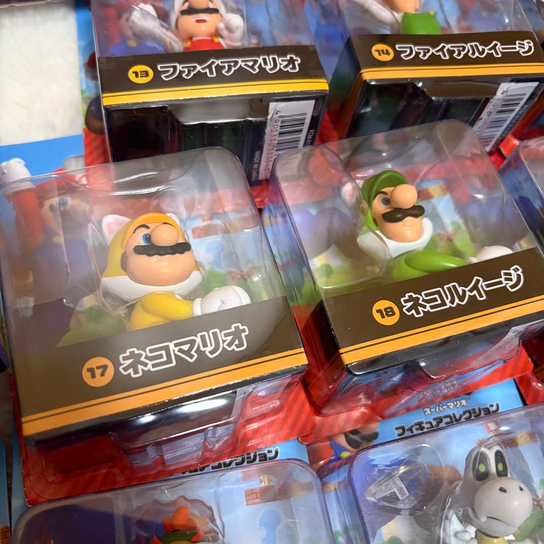 スーパーマリオフィギュアコレクション、プルバックフィギュアなど　31点セット