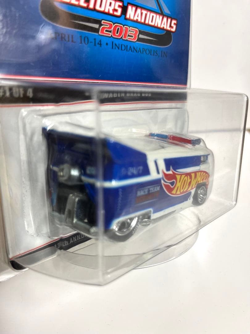 ホットウィール コレクターズナショナルズ限定　HWレースチームブルー　ドラバス