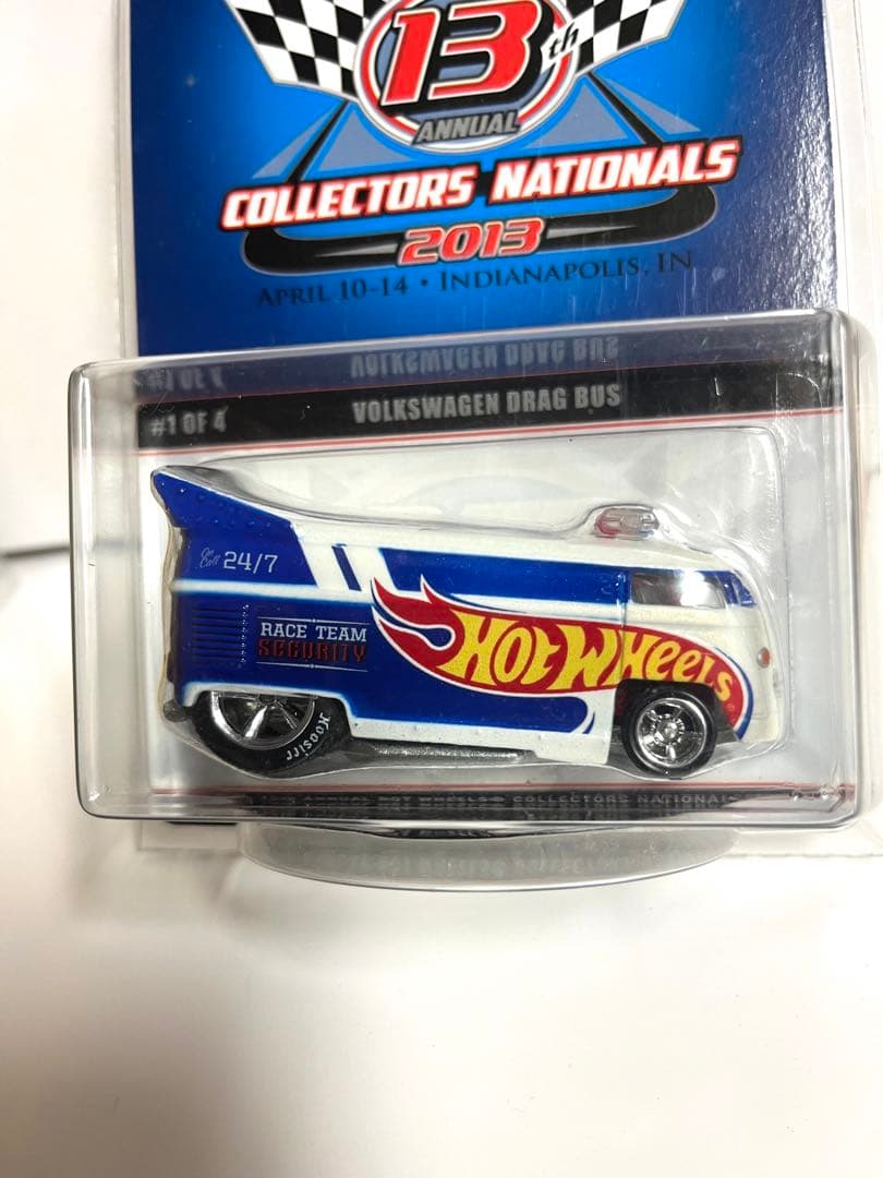 ホットウィール コレクターズナショナルズ限定　HWレースチームブルー　ドラバス