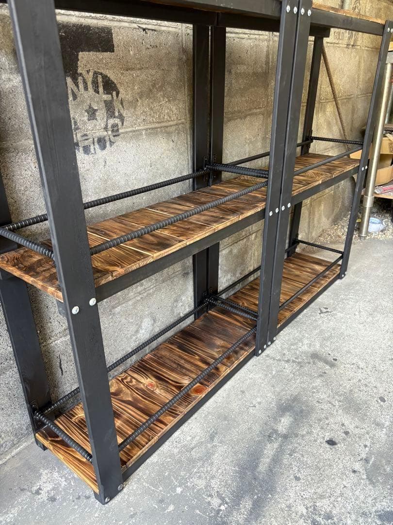 ウイスキーラック　上段バー無しタイプ　特大ウィスキーラック　飾り棚 1209