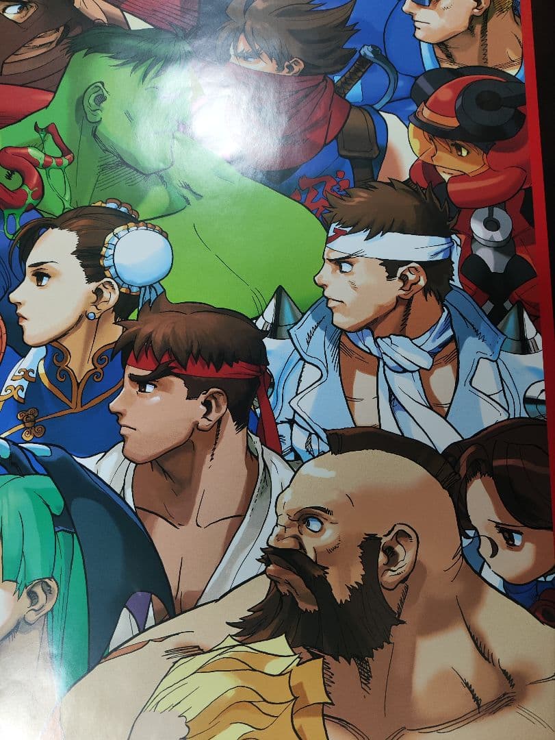 MARVEL VS CAPCOM マーヴル vs カプコン B1　ポスター