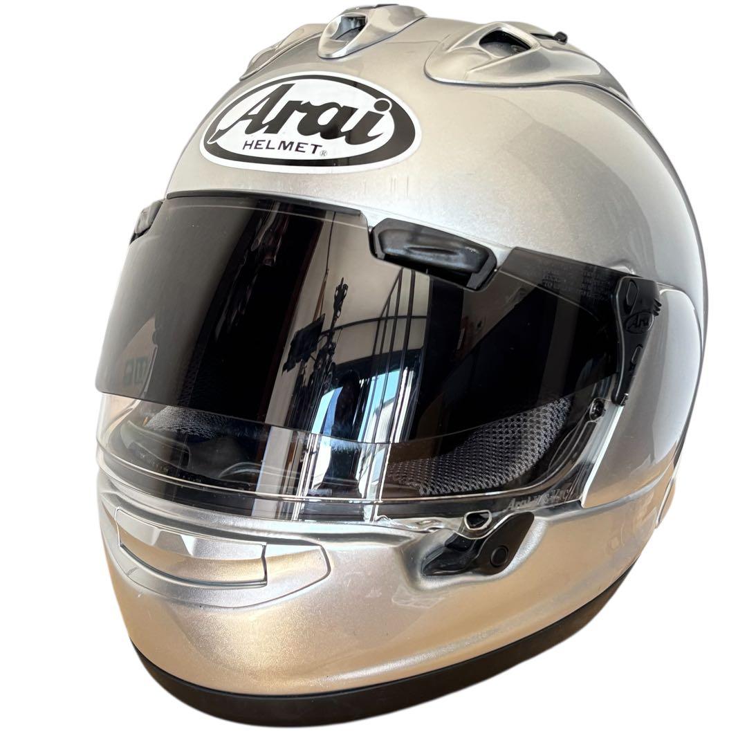 Arai アライ ヘルメット RX-7X アルミナシルバー L(59-60CM)