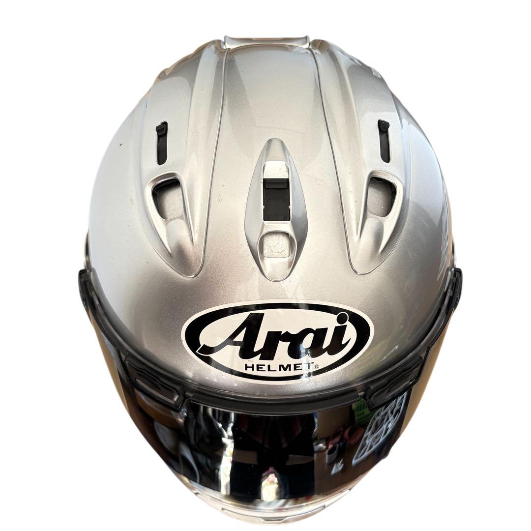 Arai アライ ヘルメット RX-7X アルミナシルバー L(59-60CM)