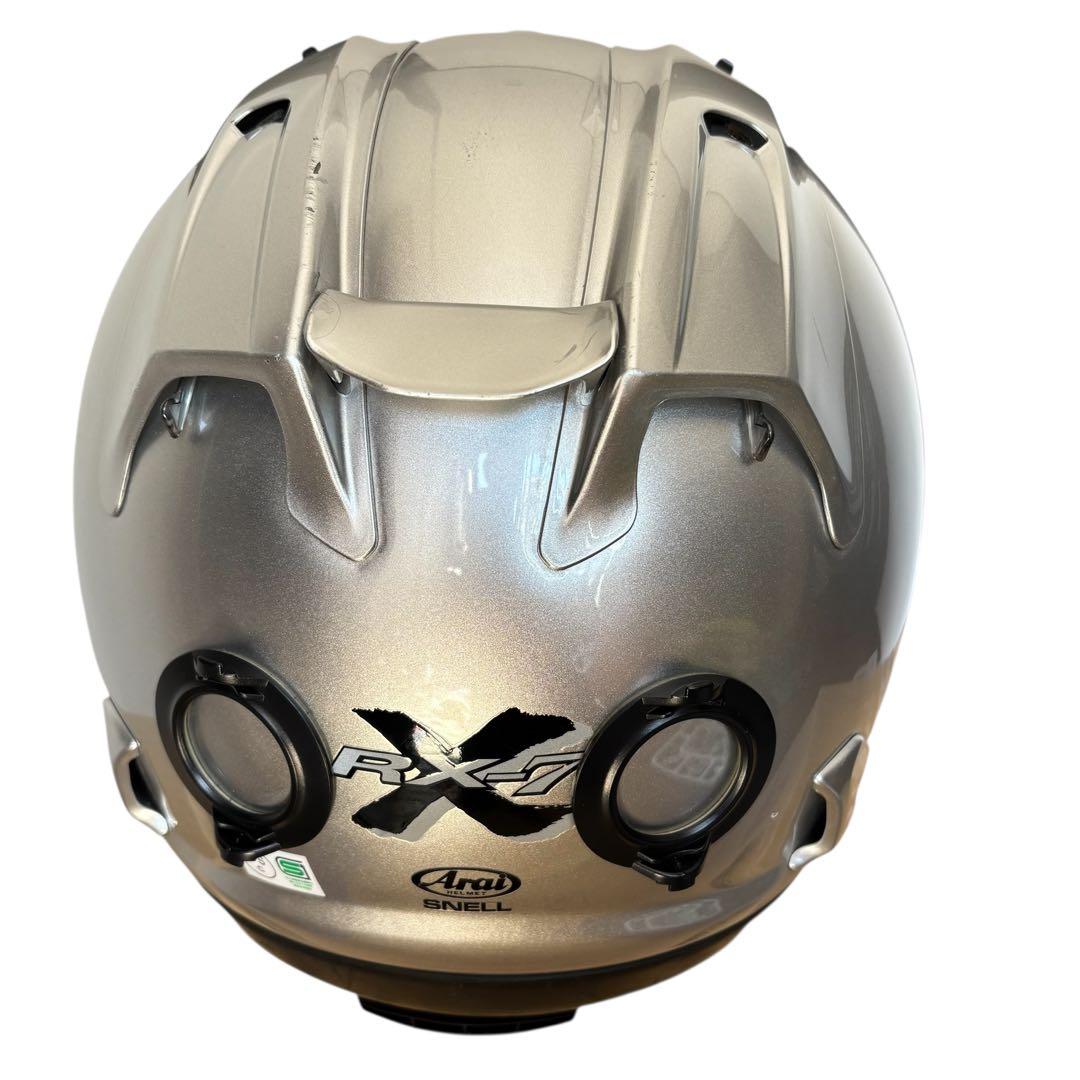 Arai アライ ヘルメット RX-7X アルミナシルバー L(59-60CM)