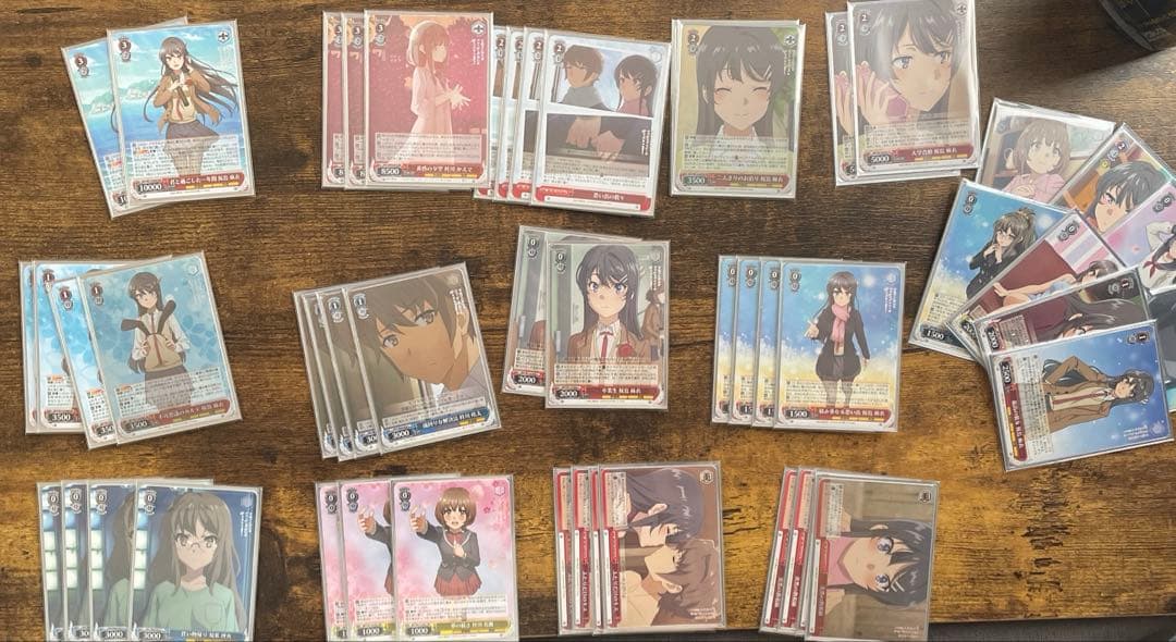 ヴァイス 青ブタ 青春ブタ野郎シリーズ 8扉 デッキ　パーツ付き