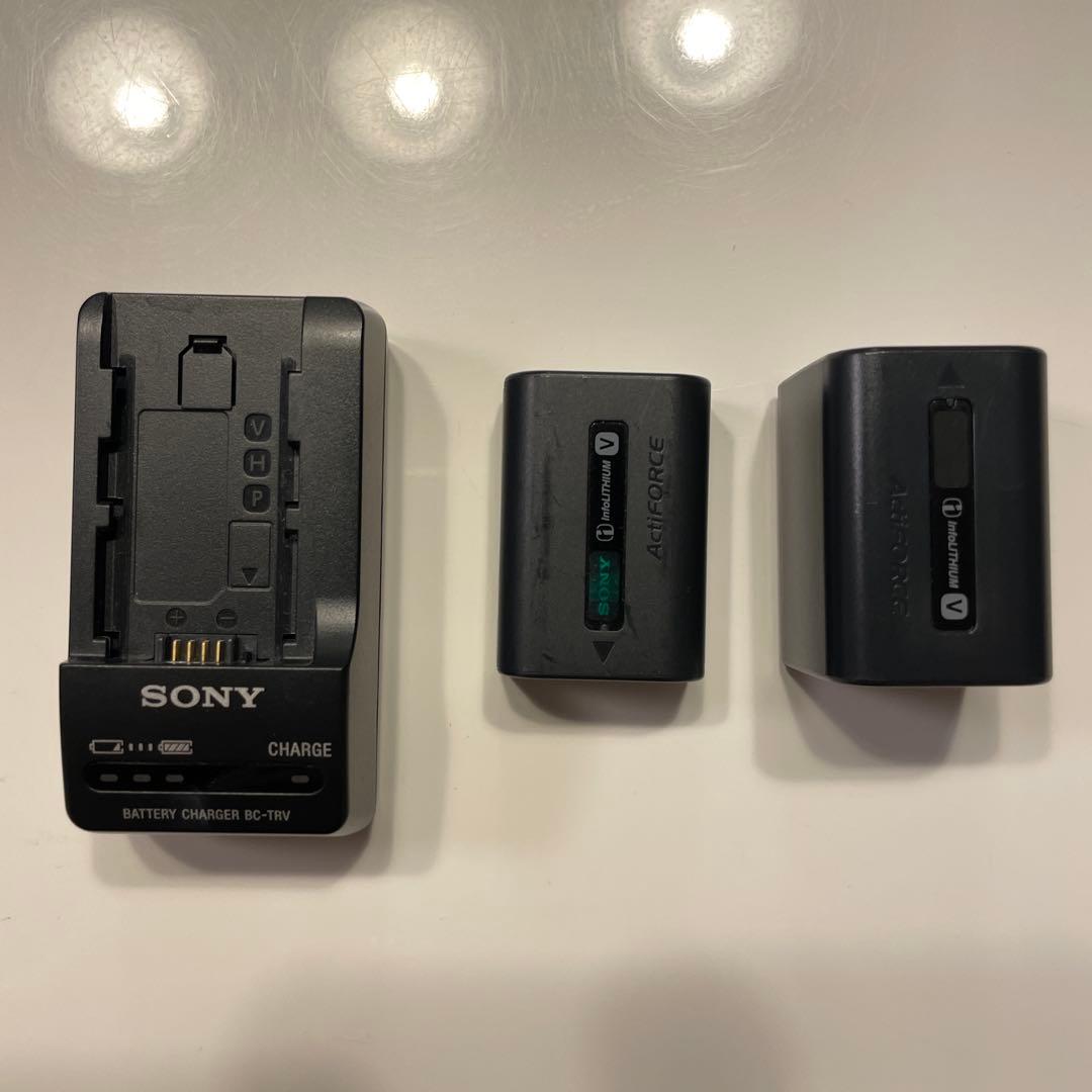 【美品】SONY HDR-CX535 ハンディカム 本体(バッテリー2個付き)