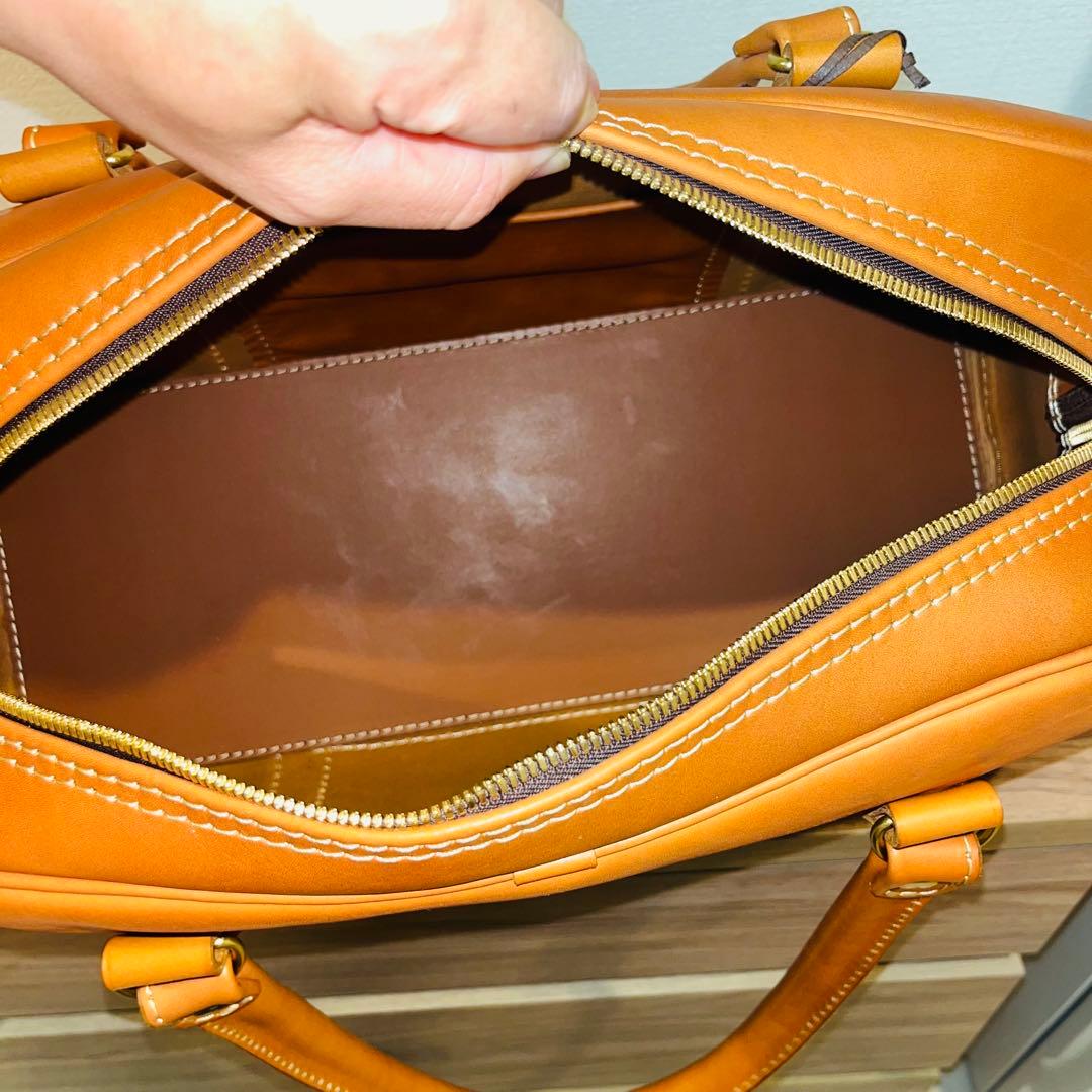 【極美品】HERZ カジュアルボストンバッグ V-139 Mサイズ