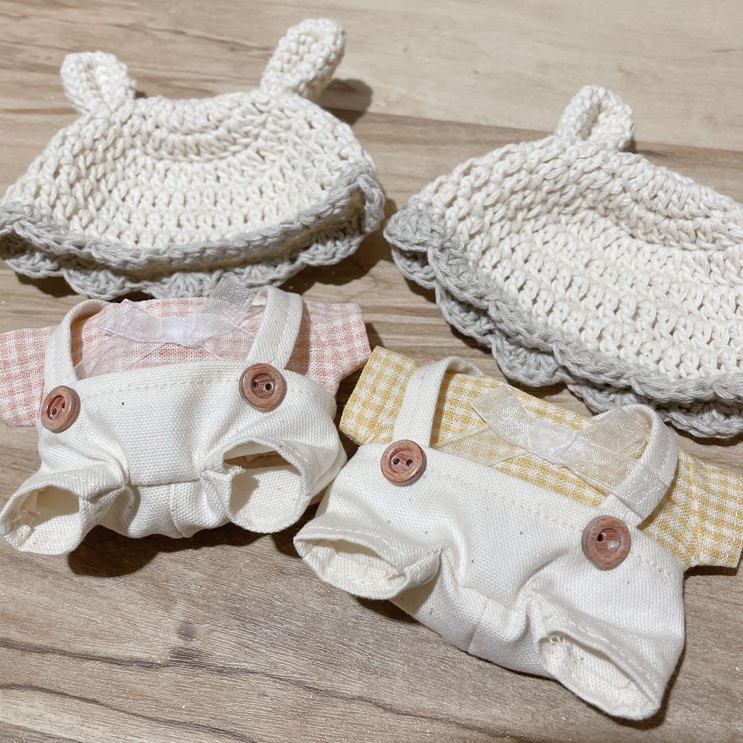 【閲覧用】ちびぬい 服 うさぎ 帽子