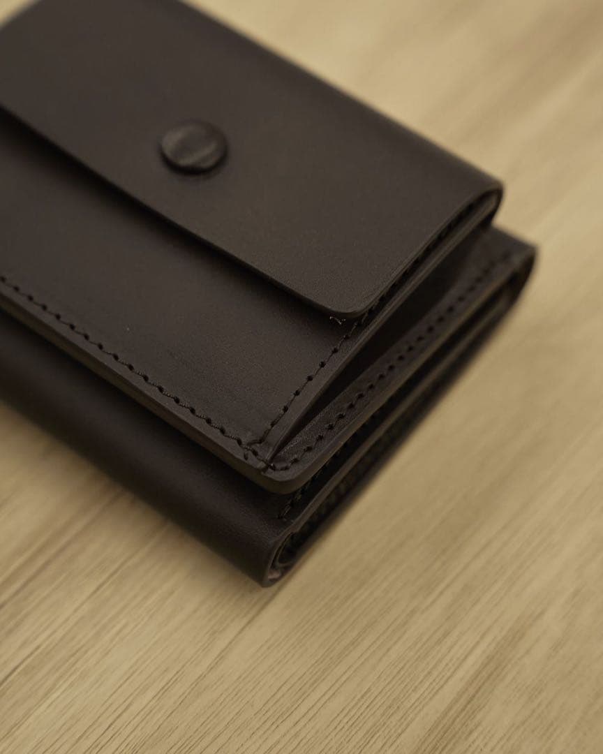 Leather Compact Wallet✩.*˚