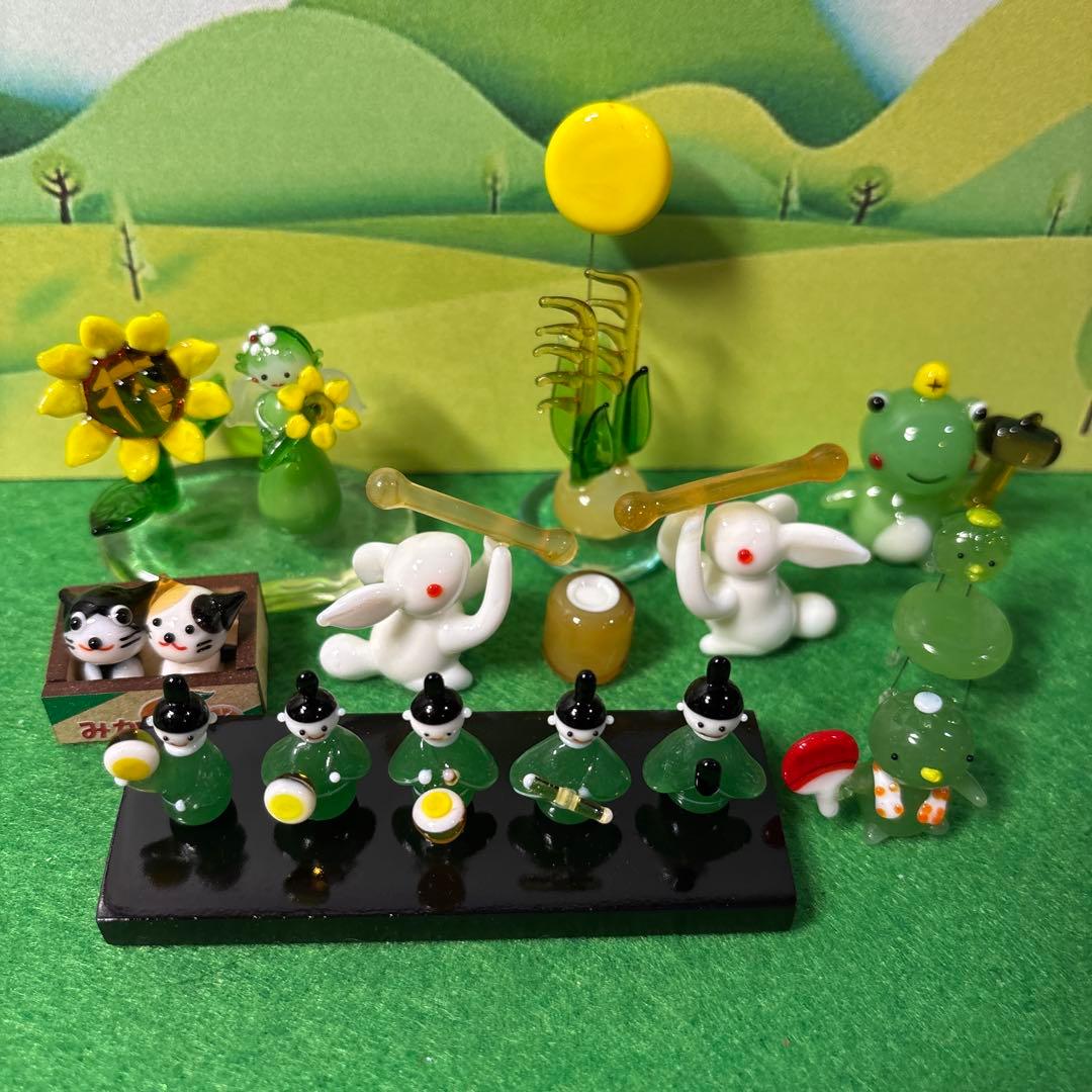 れもんてぃ〜　ガラス細工　ミニチュア