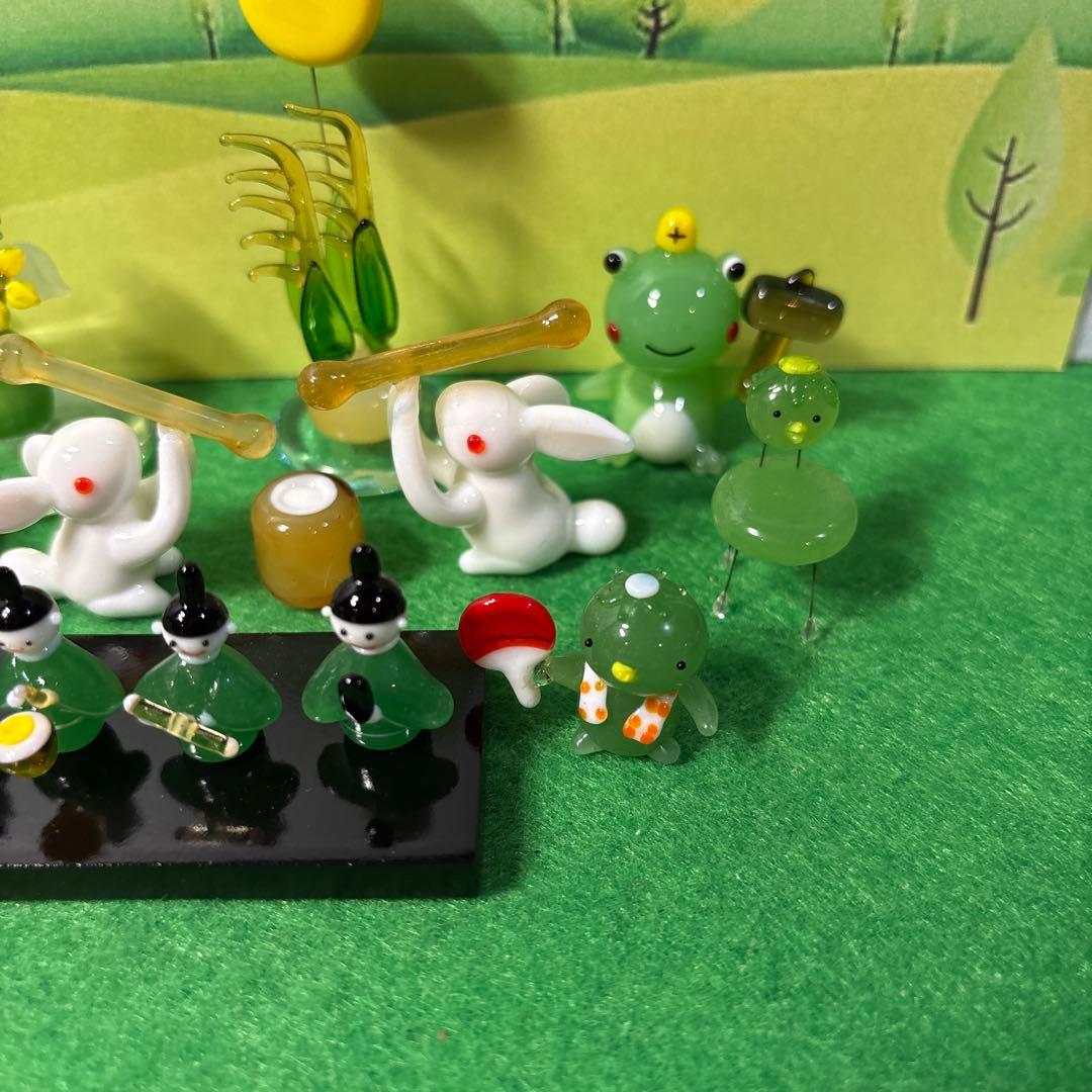 れもんてぃ〜　ガラス細工　ミニチュア