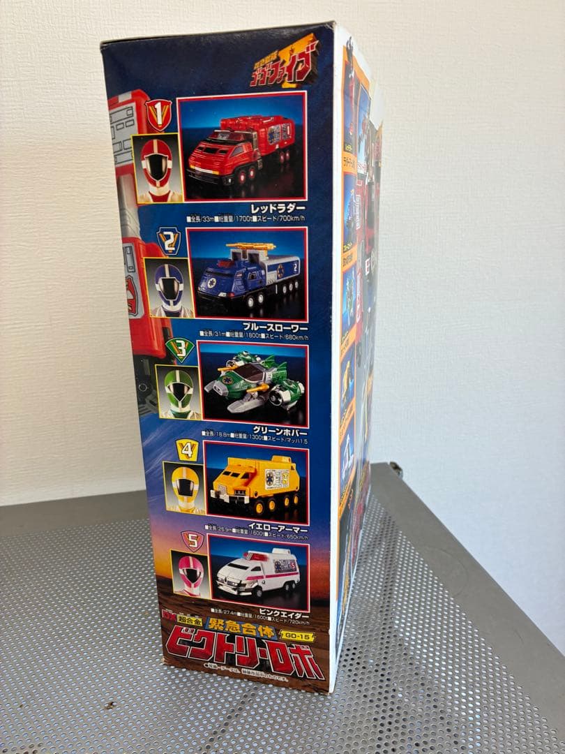救急戦隊ゴーゴーファイブ 　DX超合金 ビクトリーロボ　BANDAI