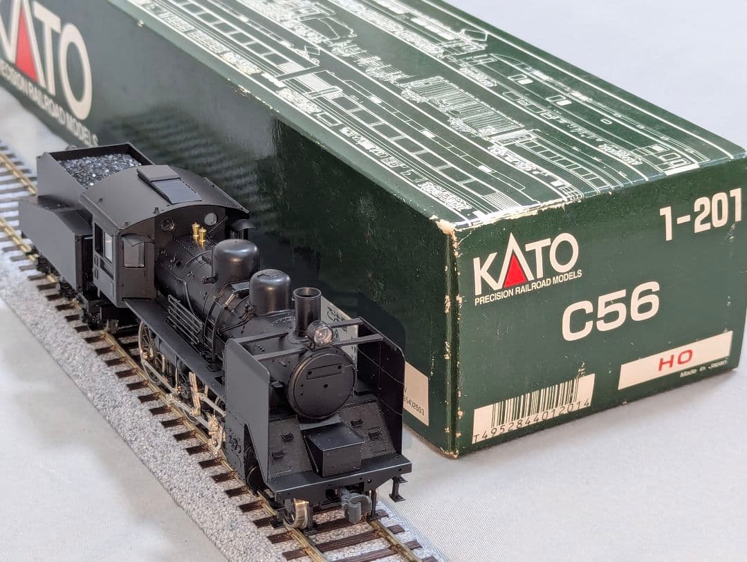 KATO　C56　蒸気機関車　【1-201】　HOゲージ　パーツ未使用　②