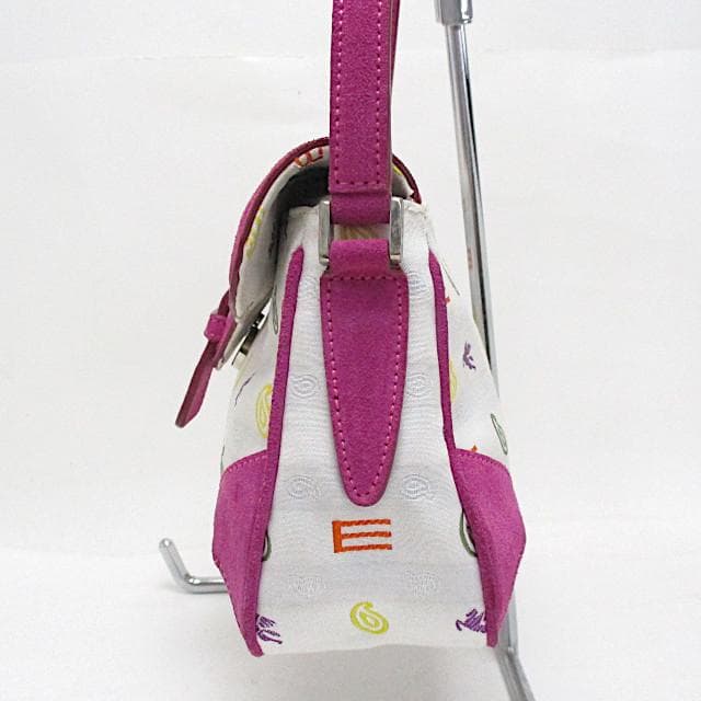 チ*コ様 エトロ ETRO ハンドバッグ ジャガード ピンクパープル 美品