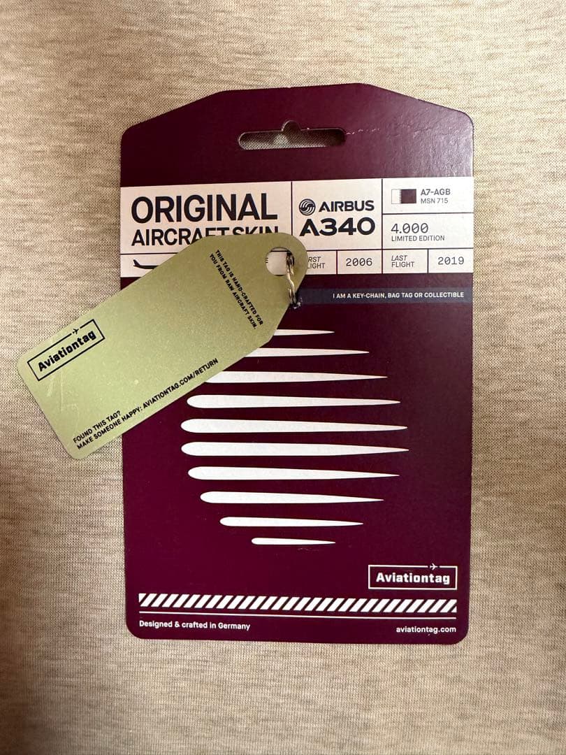 カタール航空 A340-600 Aviationtag