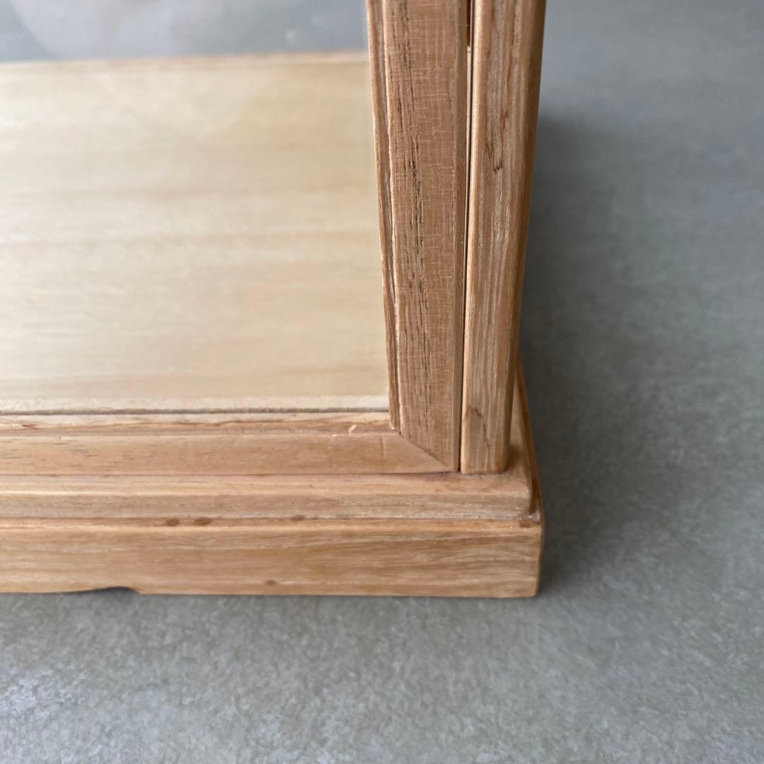 木製ガラスケース 3段 ショーケース