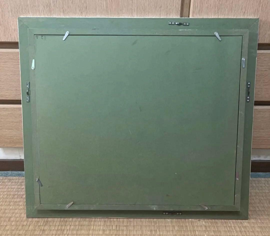 シルバー装飾額縁 油彩額縁　F8