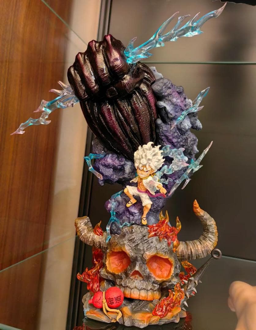 ワンピースOMO ギア5 ルフィニカ ガレージキットガレキ スタチューフィギュア