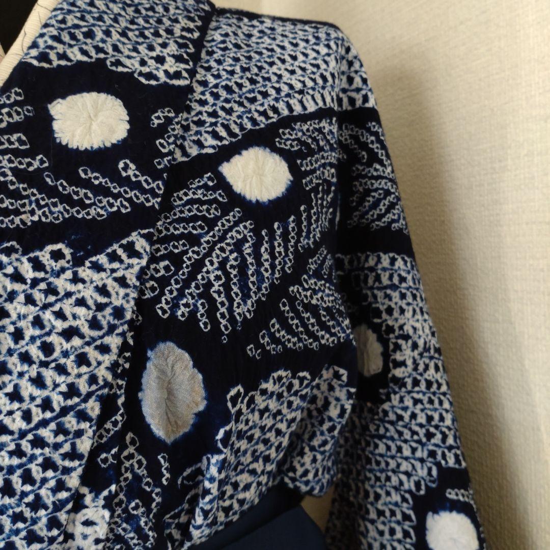 有松鳴海絞り浴衣　保管品　新古品