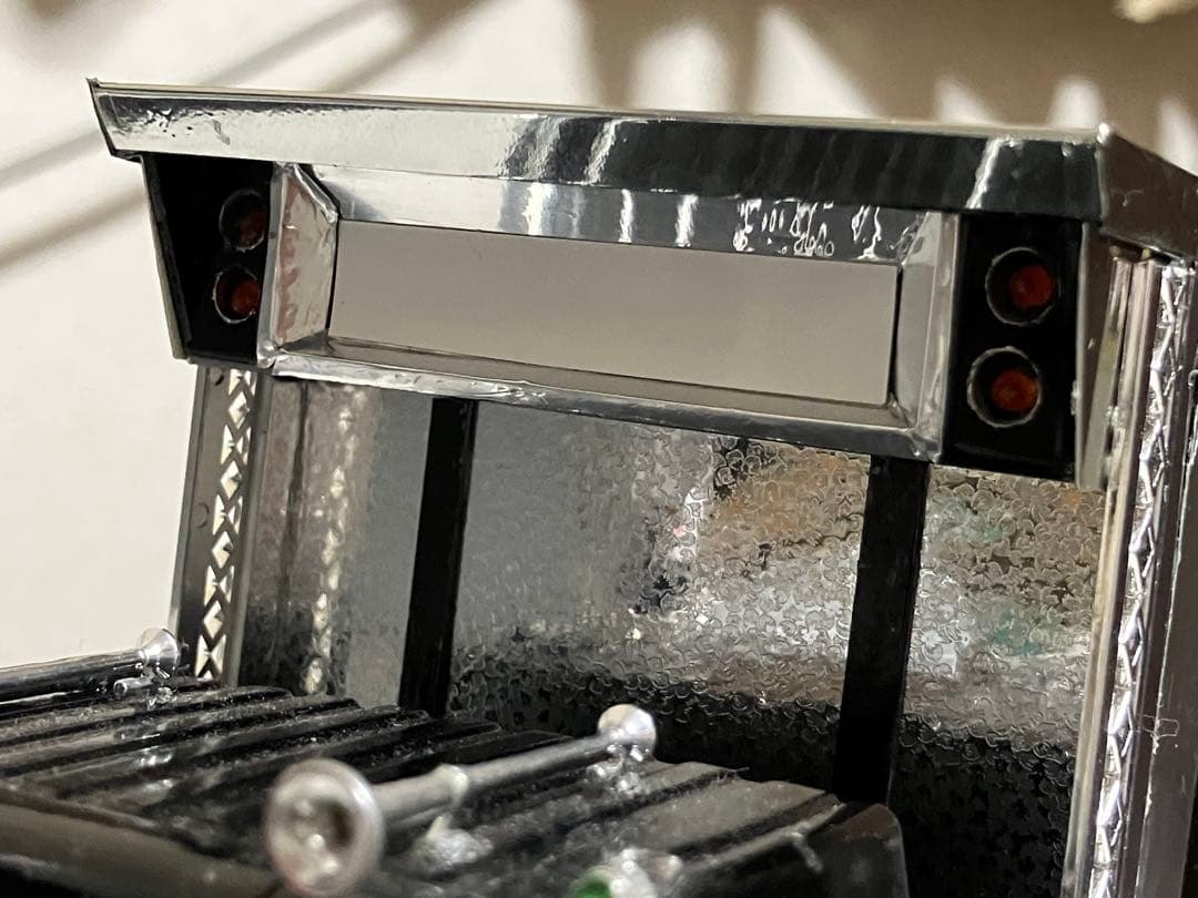 デコトラダンプ、スパグレ、デカ箱ダンプ、プラモデル1／32完成品