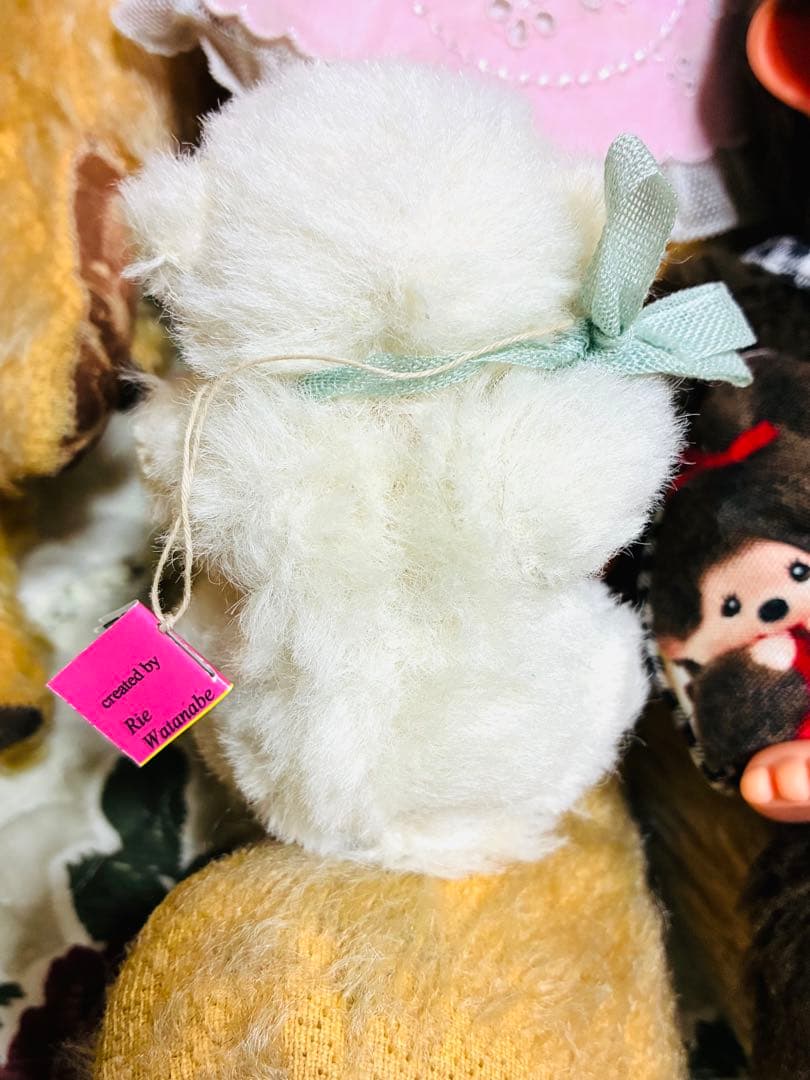 渡辺利絵さま Bearberry 白い子犬 ぬいぐるみ