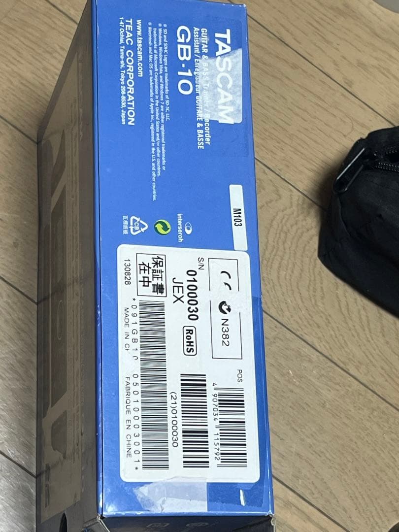 美品TASCAM ギター&ベース用 トレーナー、レコーダー　GB-10