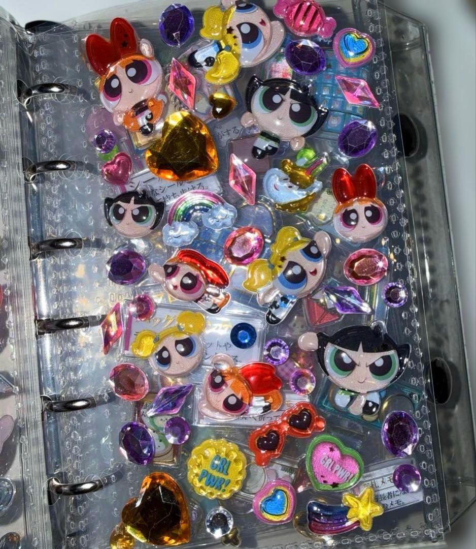正規品のみ‪‪❤︎‬パワパフディズニープチドロ等シール帳‪‪完成品‪‪❤︎‬