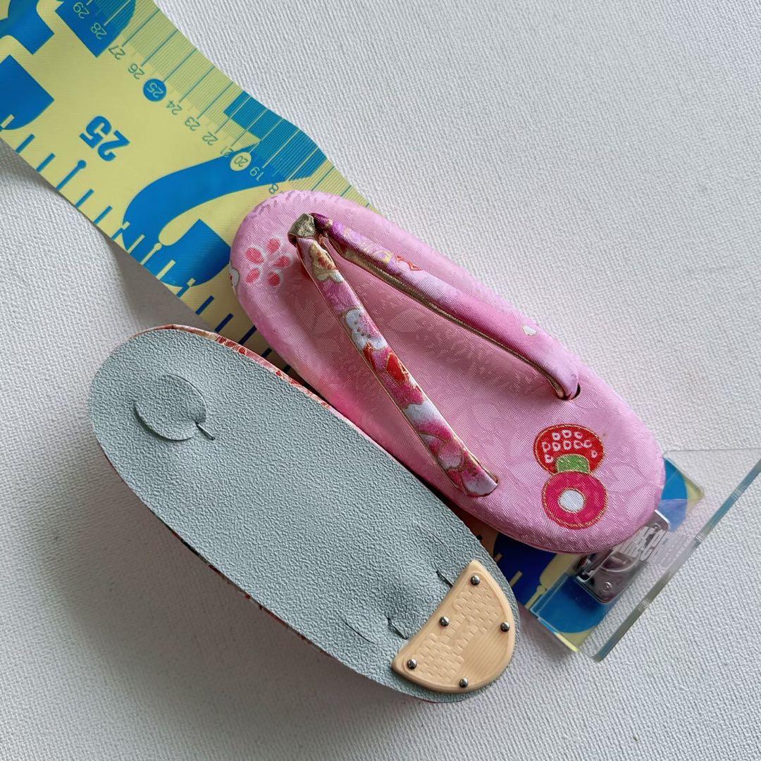 昭和レトロ　フルセット　七五三　７歳　女の子　孔雀羽　赤袋帯　簡単半衿　7083