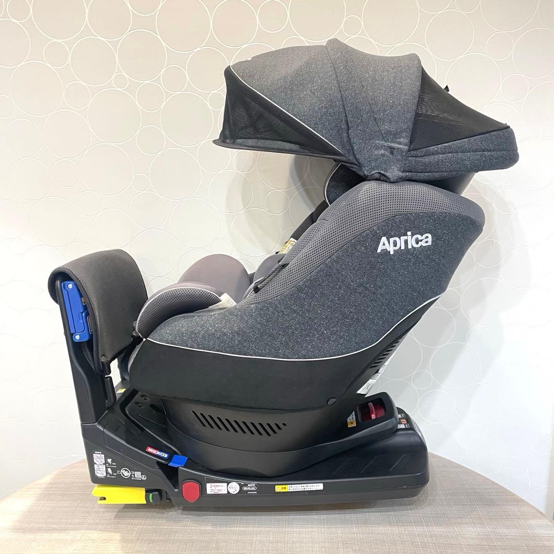 【美品】Aprica クルリラ プレミアム ISOFIX 回転式 上位モデル
