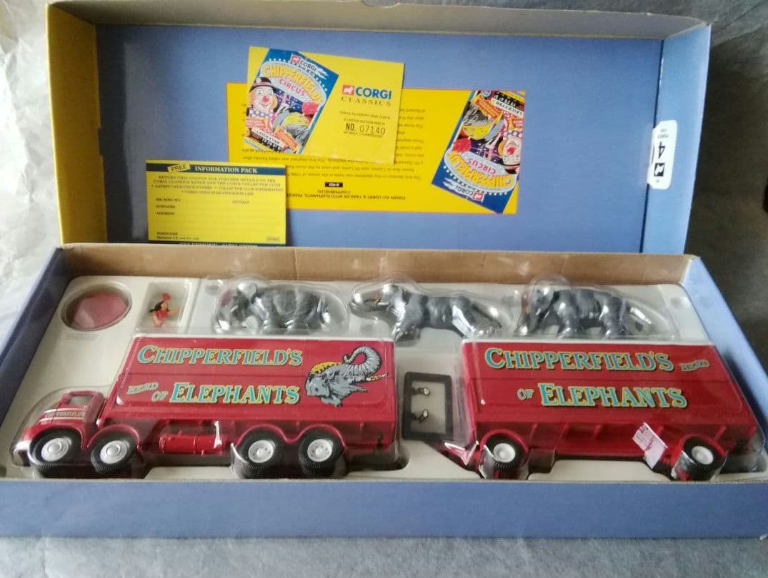 コーギー　Corgi Chipperfields Circus 箱入り　英国