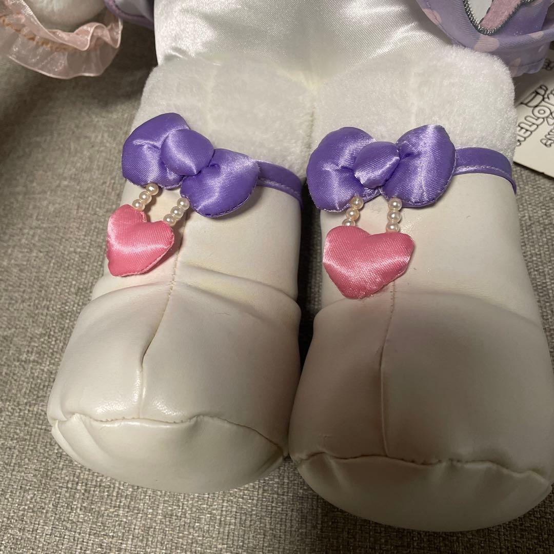 ハローキティ40th HUG ドール ぬいぐるみ　パープル