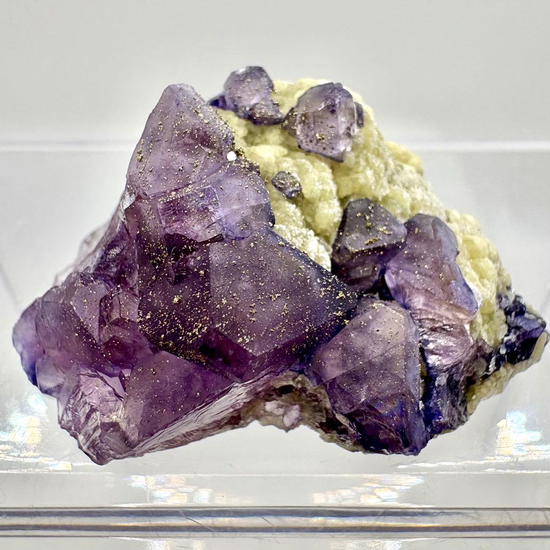 544 中国 内モンゴル産 フローライト&パイライト