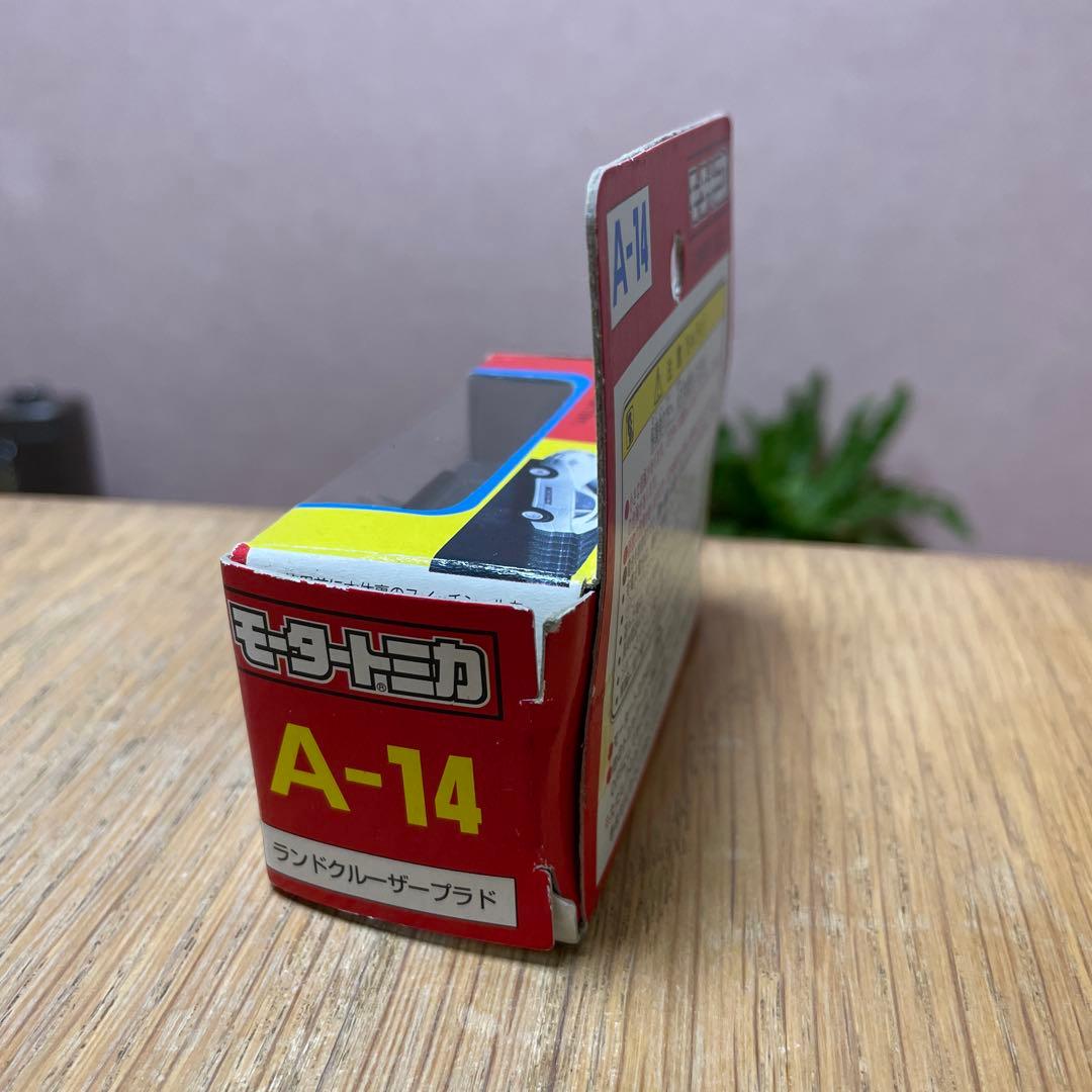 トミカ ランドクルーザー プラド モータートミカ 希少 タカラ トミー 美品