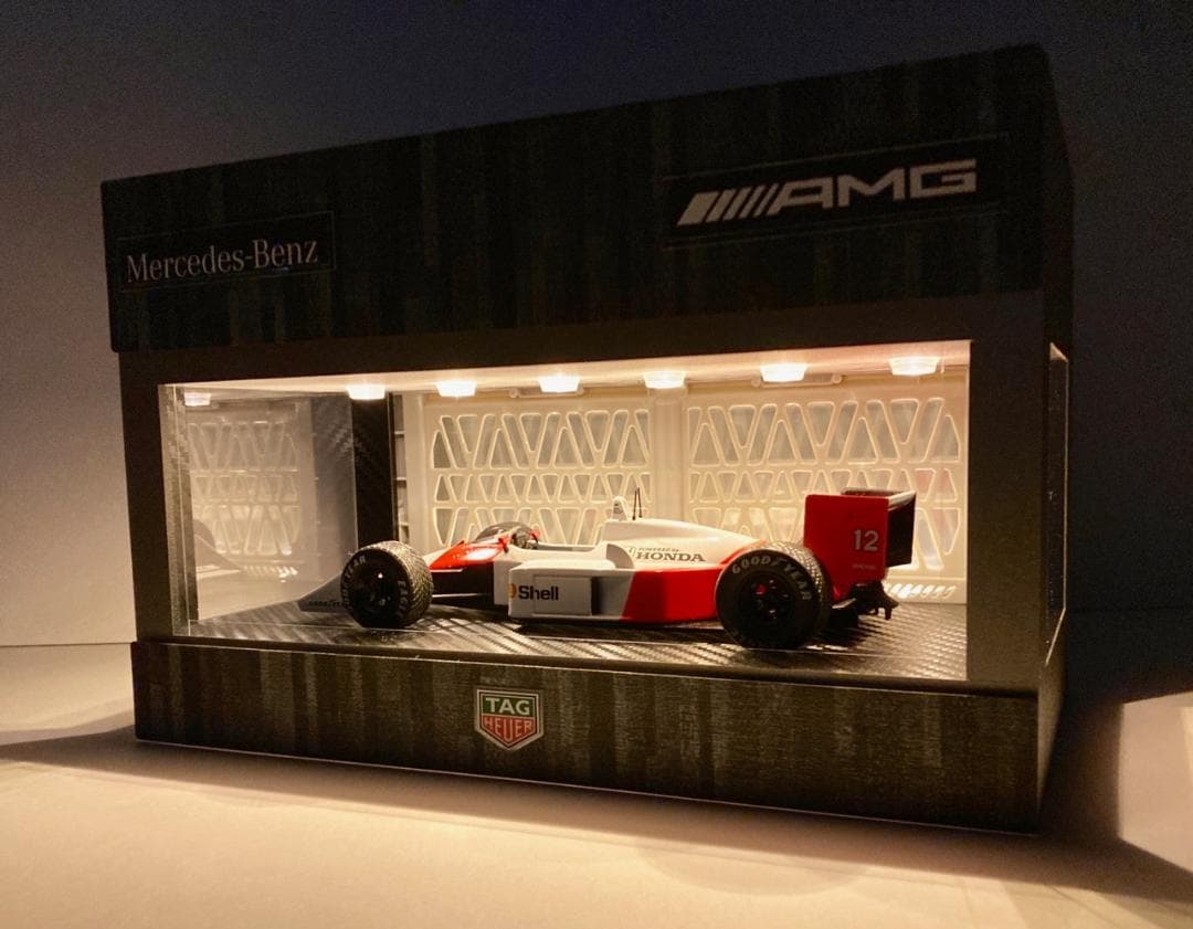 Ren・間接照明＆二重壁・ディスプレーBOX・ネオジオラマ