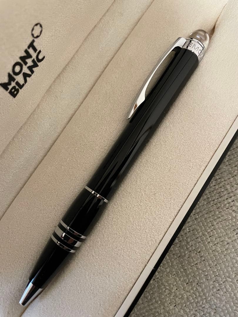 ◾️モンブラン◾️スターウォーカー◾️ミッドナイトブラック◾️化粧箱、新品リフィル付属◾️