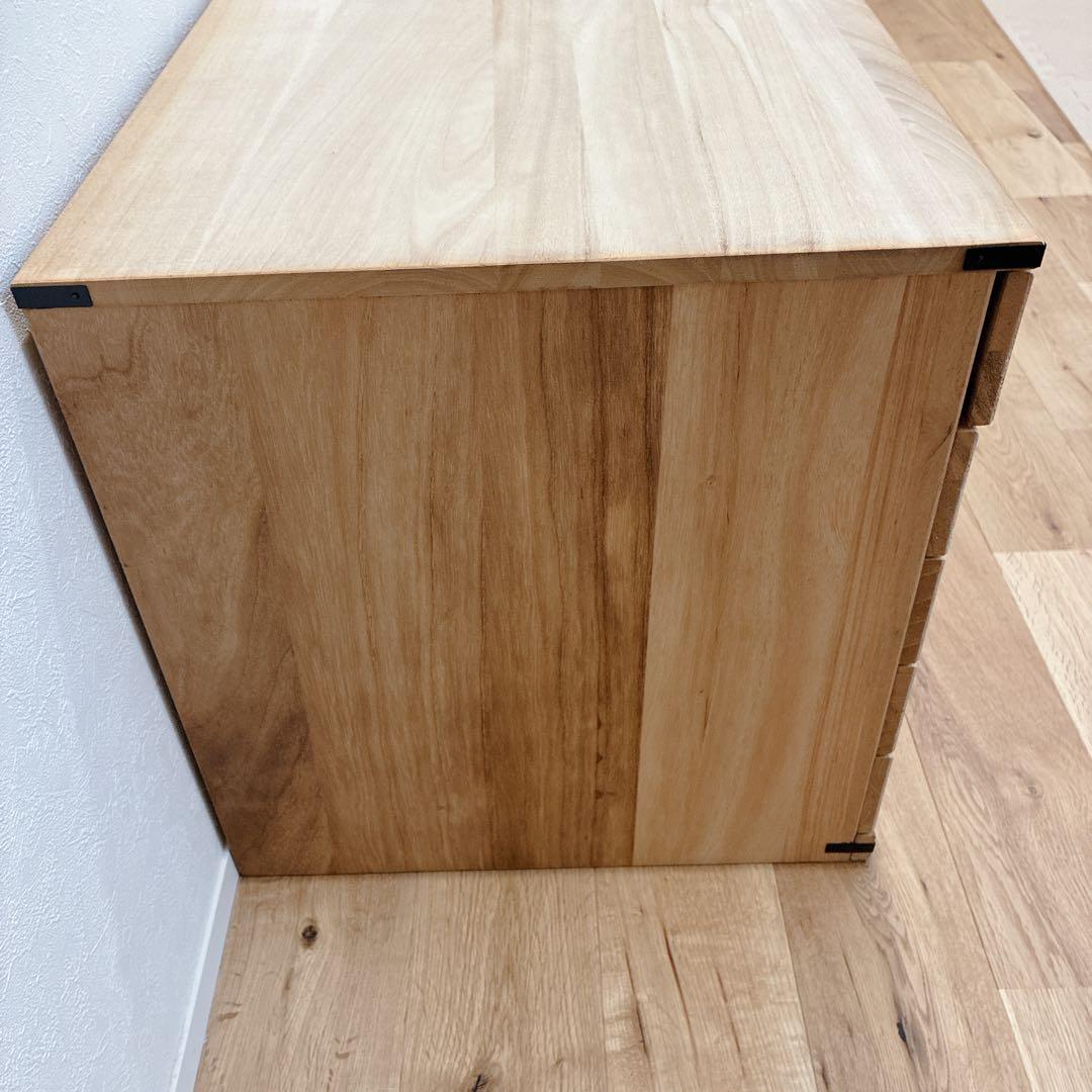 【美品】総桐箪笥 防湿・防虫 和モダン 収納 レトロ タンス 5段 家具 大容量