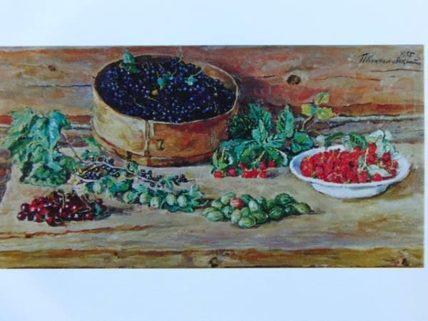 コンチャロフスキー・ピョトル・ペトロビッチ、黒すぐり、超希少額装用画版